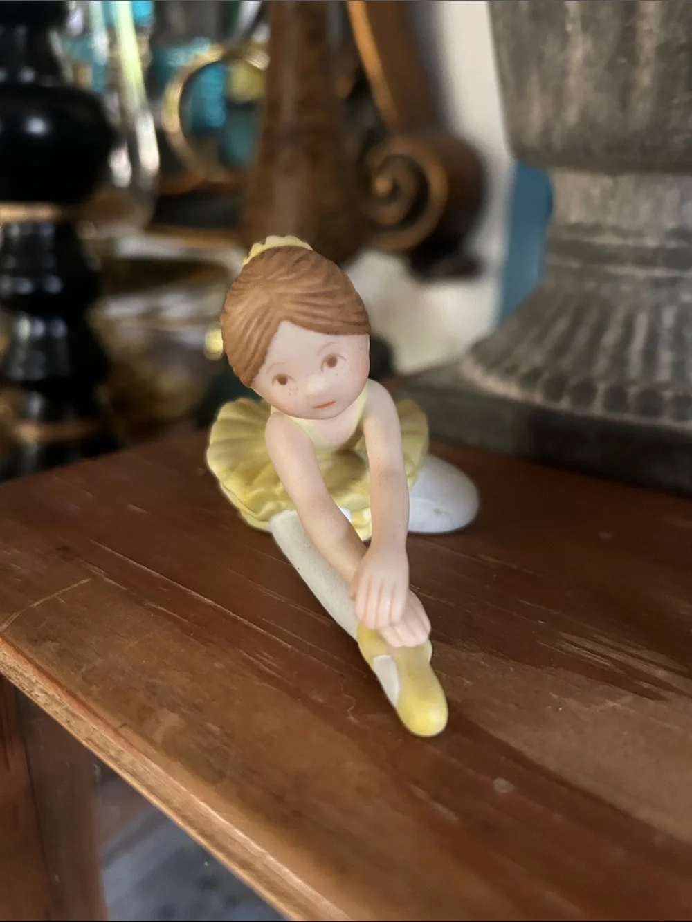 Vintage HOLLY HOBBIE Porcelain Ballerina Figurine - Picture 2 of 8